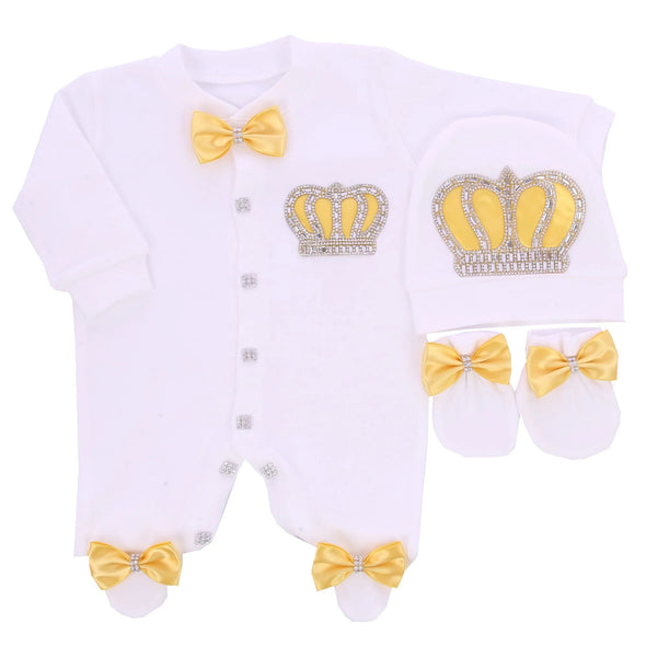Crown Yellow Set