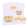 Crown Yellow Set