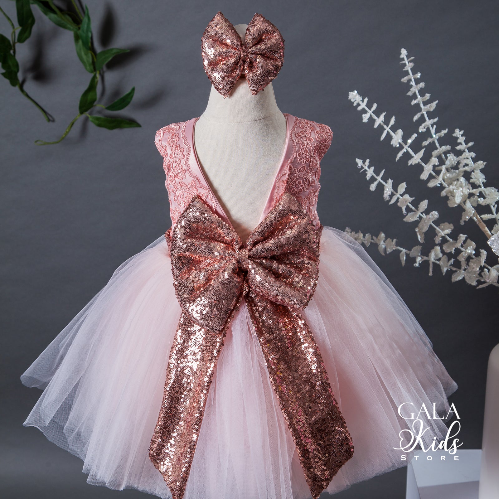 Eleanor Rose Gold Dress 6-12 Months Eleanor Rose Gold Dress 6-12 Months