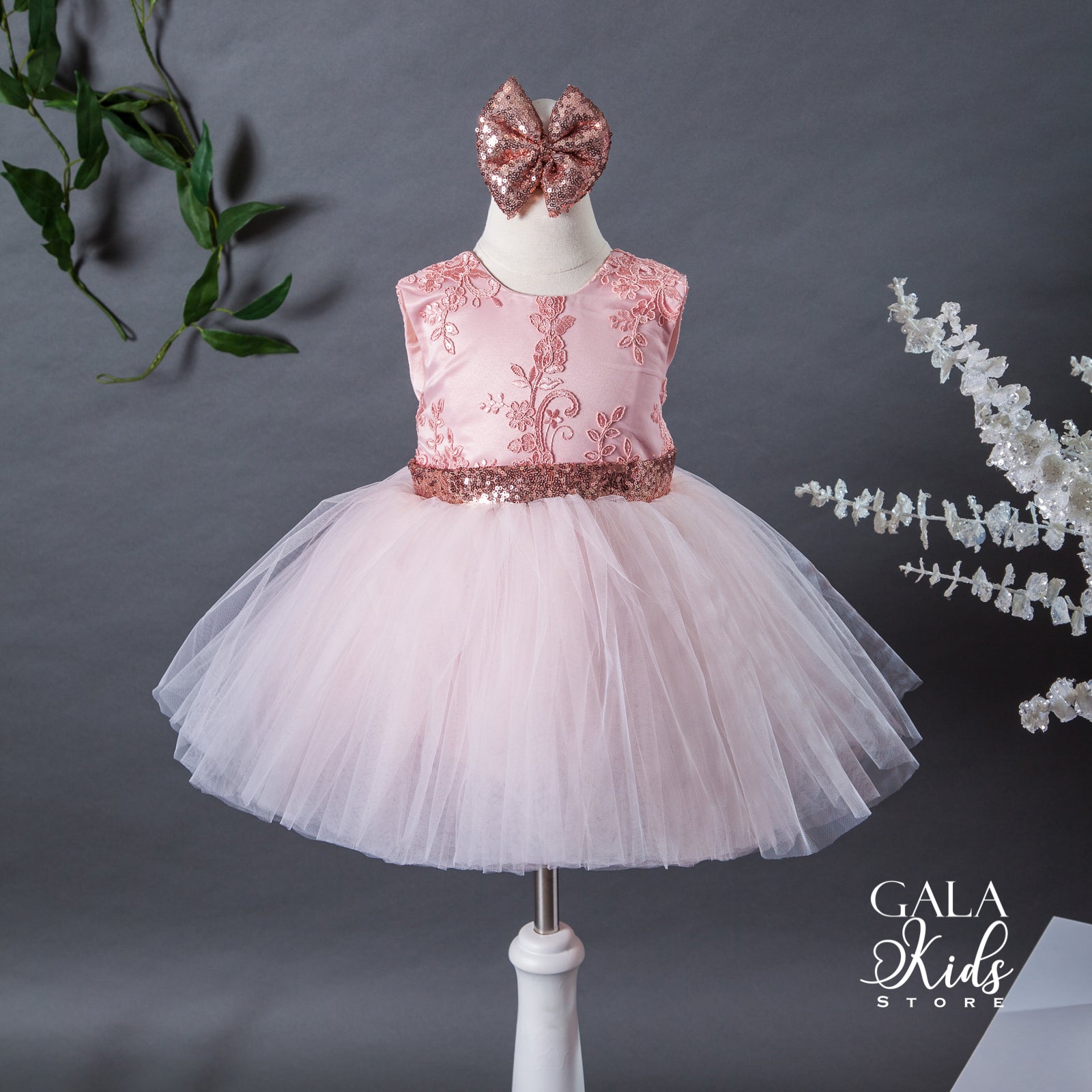 Eleanor Rose Gold Dress 6-12 Months Eleanor Rose Gold Dress 6-12 Months
